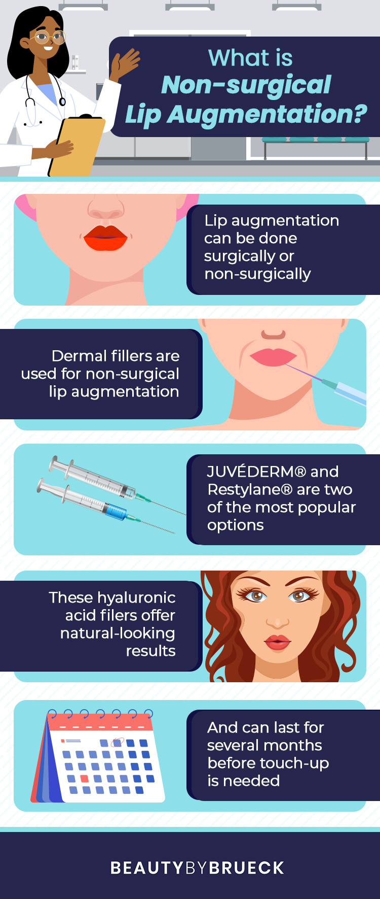 How Are Lip Fillers Done Beauty by Brueck Fort Myers, Florida